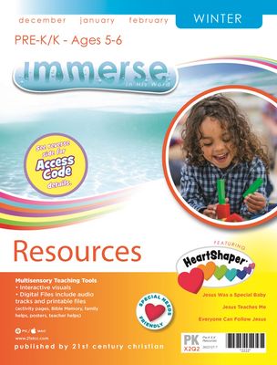 Winter Immerse Pre-K & K Resources