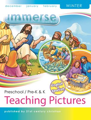 Winter Immerse Preschool/Pre-K&K Teaching Pictures