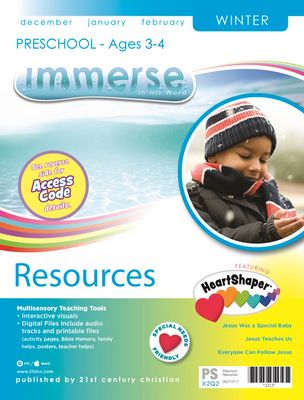 Winter Immerse Preschool Resources