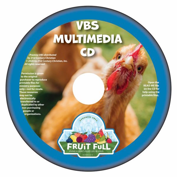 Fruit Full VBS Multimedia Resources CD