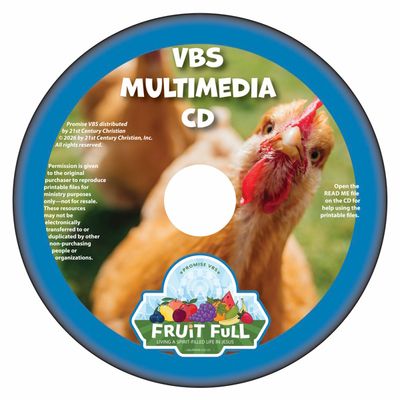 Fruit Full VBS Multimedia Resources CD