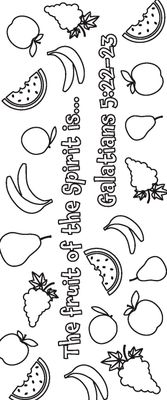 Fruit Full VBS Bookmarks (pk of 12)