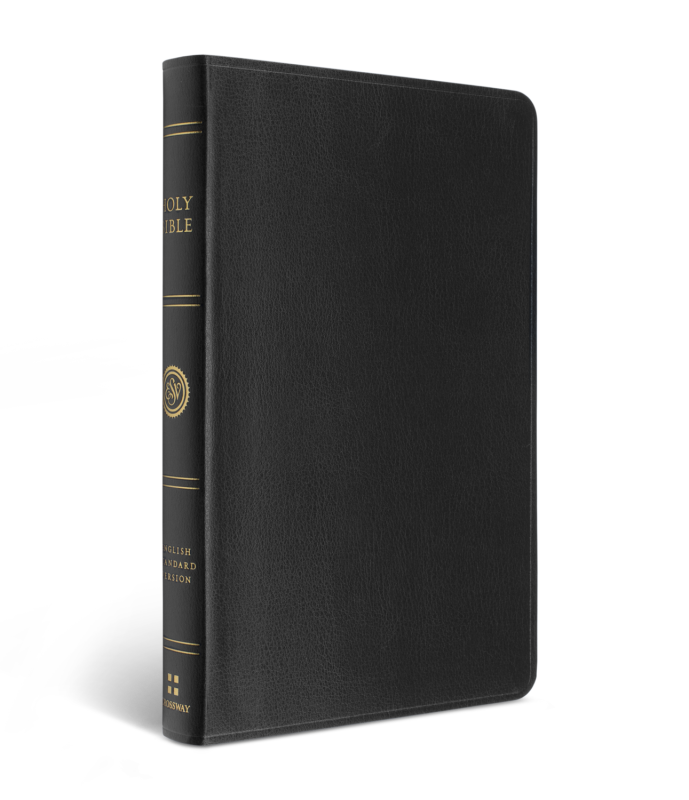 ESV Thinline Bible, Bonded Leather, Black ESV Thinline Bible, Bonded Leather, Black