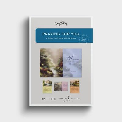 Boxed Cards - Praying for You - Thomas Kinkade, KJV