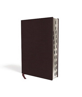NIV Thinline Giant Print Bible, Bonded Leather, Black, Indexed