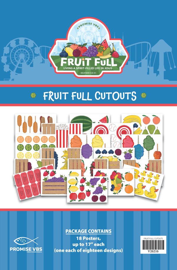 Fruit Full VBS Fairground Cutouts (pk of 14)