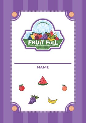 Fruit Full VBS Name Badges (pk of 25)