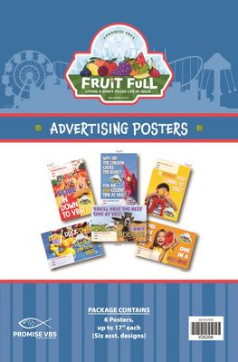 Fruit Full VBS Advertising Posters (pk of 6)