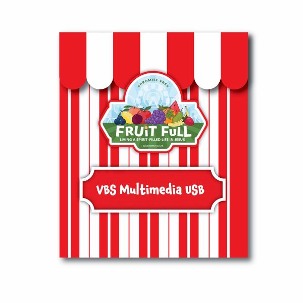 Fruit Full VBS Multimedia Resources USB Drive