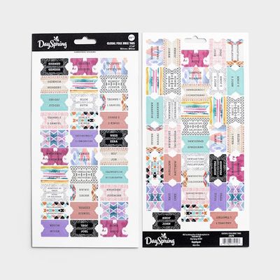 Bible Index Tabs - Global Folk