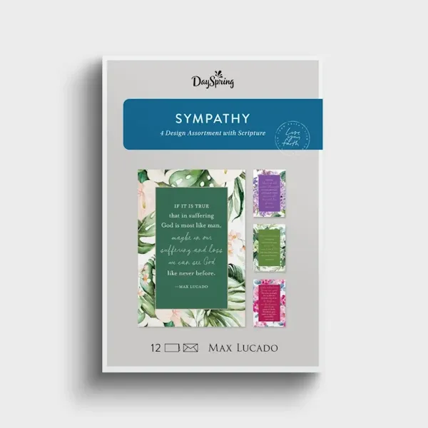Boxed Cards - Sympathy - Max Lucado, Florals Boxed Cards - Sympathy - Max Lucado, Florals
