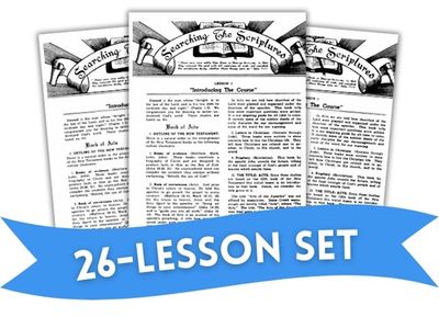 Searching the Scriptures Bible Correspondence Course Set