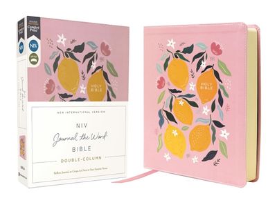 NIV Journal the Word Bible, Leathersoft, Pink Lemon