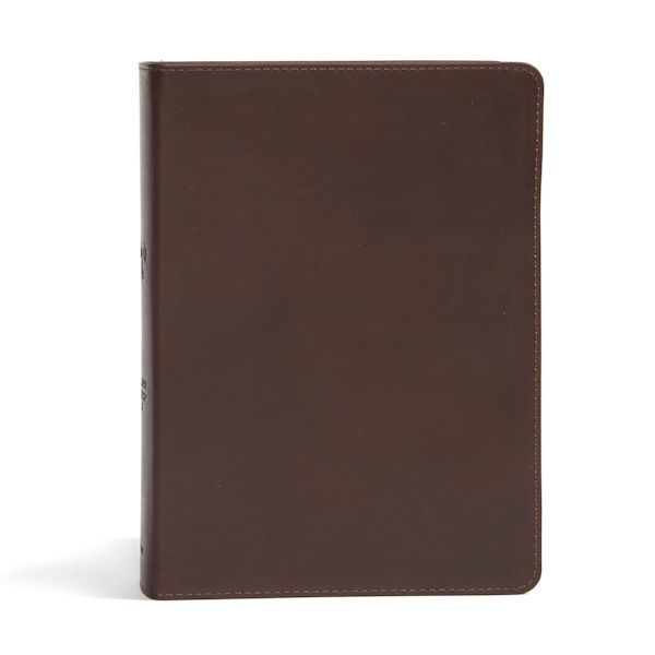 CSB She Reads Truth Bible, Genuine Leather, Brown
