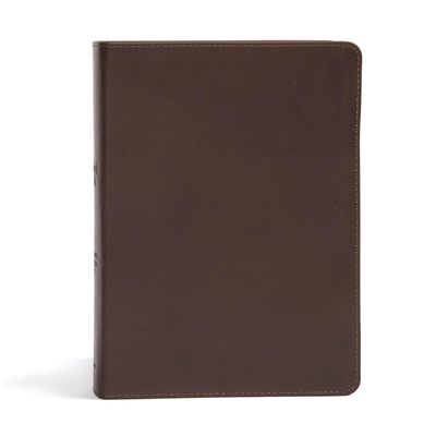 CSB She Reads Truth Bible, Genuine Leather, Brown
