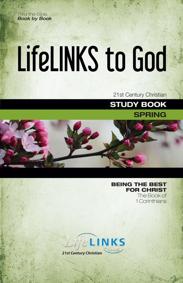 Spring LifeLINKS Adult Year 4 Student Study Book - Being the Best for Christ (1st Corinthians)