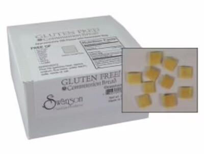Communion Bread Squares Gluten Free Swanson 200 Count *NON-RETURNABLE* (Best-by date of 2/2026) Communion Bread Squares Gluten Free Swanson 200 Count *NON-RETURNABLE* (Best-by date of 2/2026)