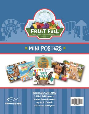 Fruit Full VBS Mini Posters (pk of 6)
