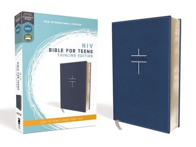 NIV Thinline Bible For Teens, Leathersoft, Blue