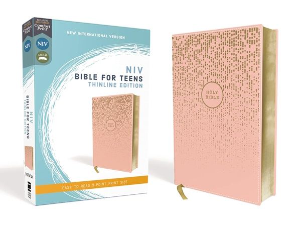 NIV Thinline Bible For Teens, Leathersoft, Pink