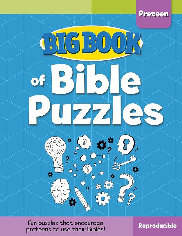 Big Book of Bible Puzzles for Preteens (Reproducible)