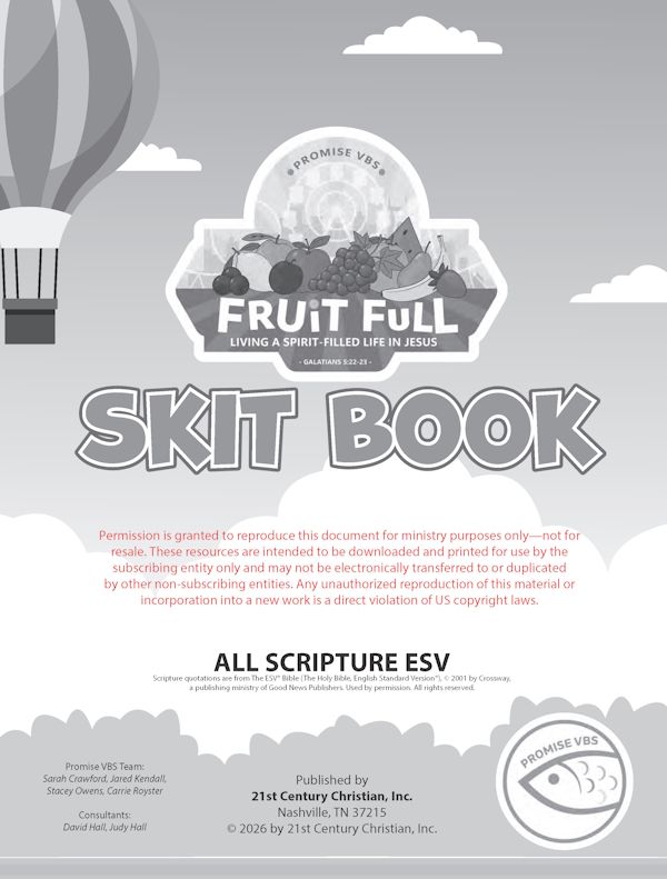 Fruit Full VBS Skit/Drama Book Download
