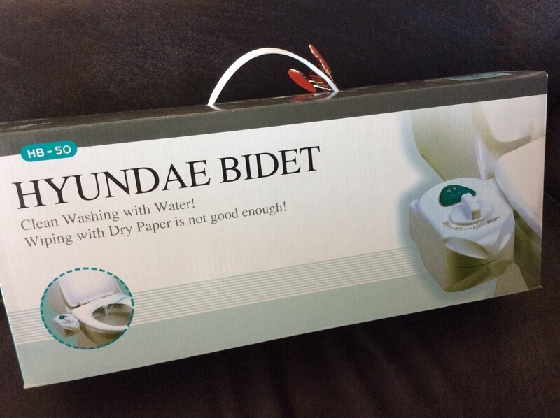 Hyundae HB-50 ambient water bidet from Korea