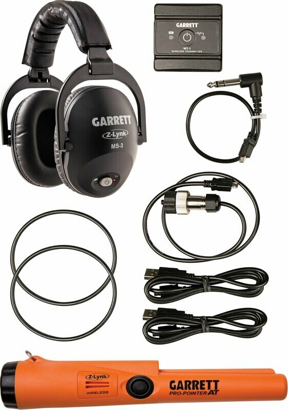 Garrett Z-Lynk™ MS-3 Wireless Headphone Kit With Z-Lynk Pro-Pointer® AT