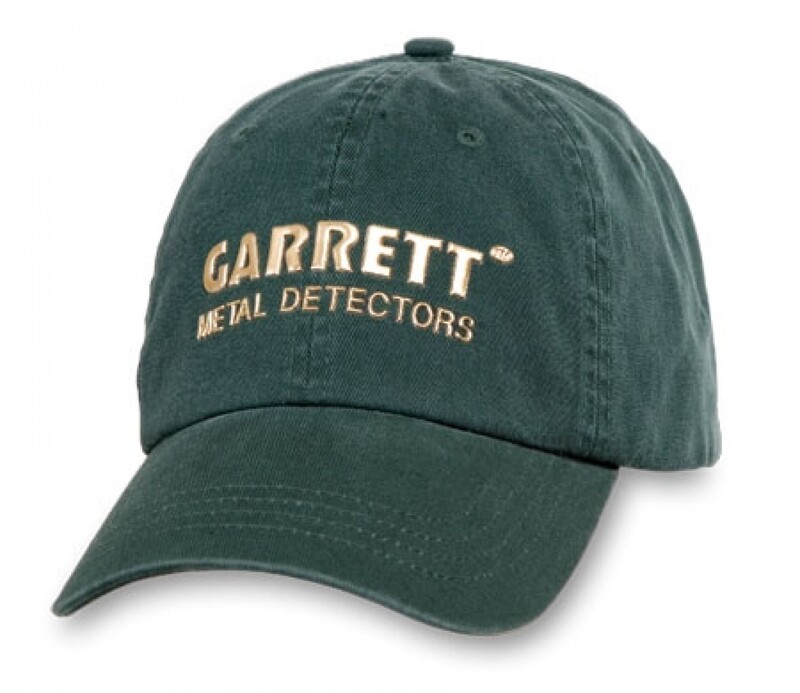 Garrett Metal Detectors - Metallic Logo With Textured Gold Color Cap