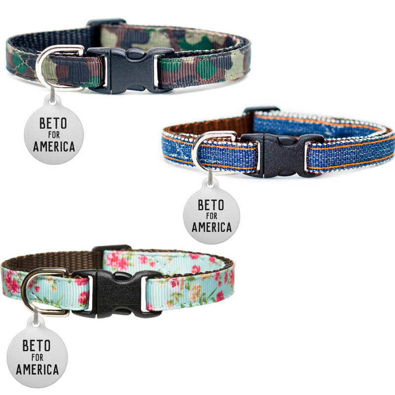 Beto for America Cat Collars