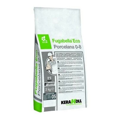 Цементная затирка Fugabella Eco Porcelana 0-8 KERAKOLL 5 кг