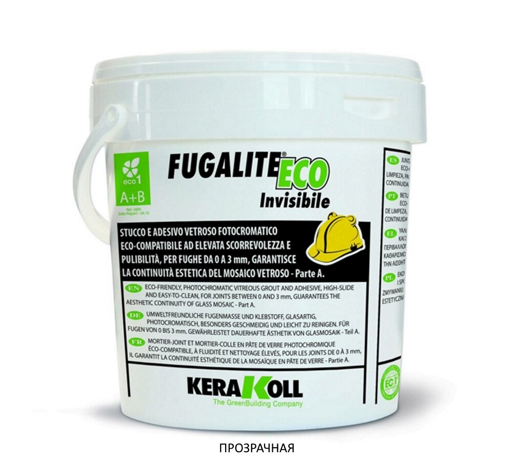 Fugalite ECO KERAKOLL Invisible Neutro (Прозрачная) эпоксидная затирка для швов