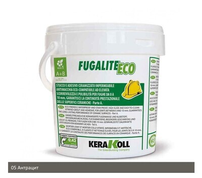 Fugalite ECO KERAKOLL эпоксидная затирка для швов 05 (Антрацит) 3 кг