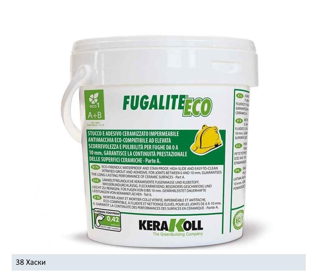 Fugalite ECO KERAKOLL эпоксидная затирка для швов 38 (Хаски) 3 кг