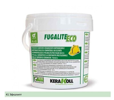 Fugalite ECO KERAKOLL эпоксидная затирка для швов 41 Светло-зеленый (Eucalipto) 3 кг