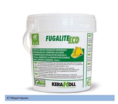 Fugalite ECO KERAKOLL эпоксидная затирка для швов 47 Голубой (Mediterraneo) 3 кг