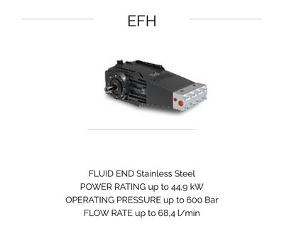 EFH - Up To 600 Bar - Up To 68,4 l/min