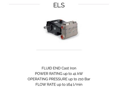 ELS - Up To 210 Bar - Up To 164 l/min