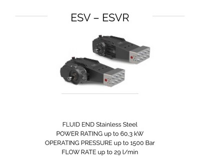 ESV - ESVR - Up To 1500 Bar - Up To 29 l/min