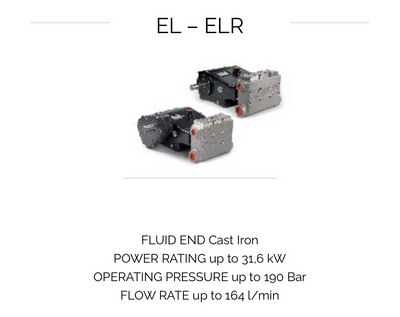 EL - ELR - Up To 190 Bar - Up To 164 l/min