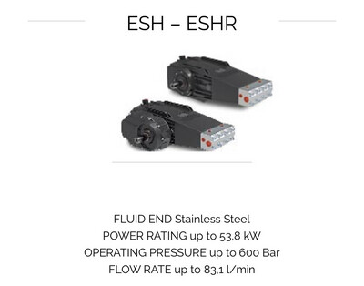 ESH - ESHR - Up To 600 Bar - Up To 83,1 l/min