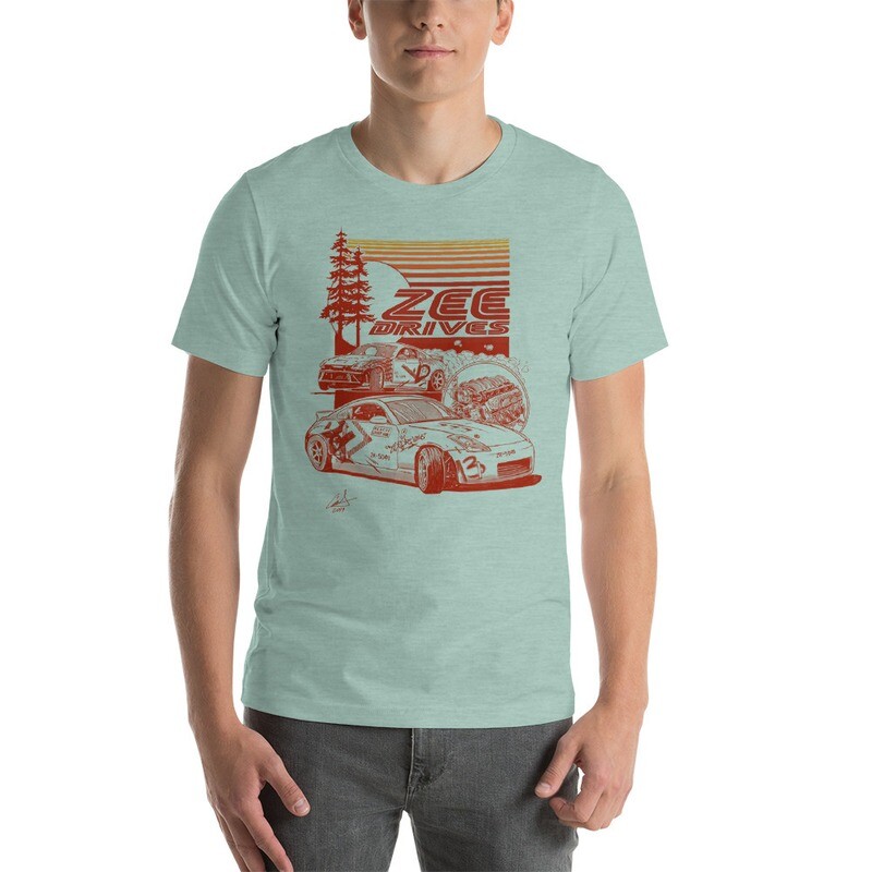 Unisex Sepia Zeedrives shirt
