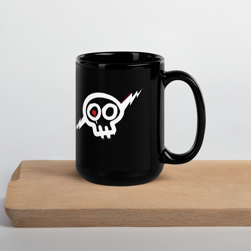 Black Glossy Mug