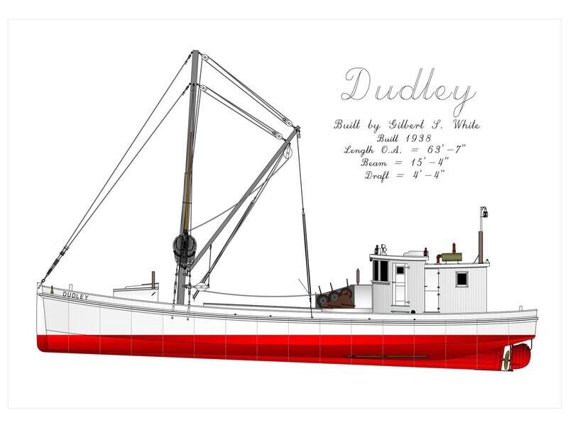 18" X 24' Profile drawing Dudley