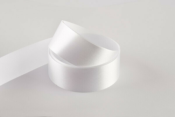 10 Meters of Blank Fray Resistant Satin Label Material