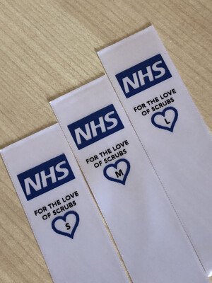 NHS For the Love of Scrubs Heart Size Labels