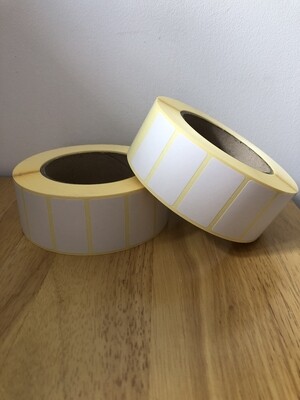Printed Barcode Labels 41mm x 23mm Thermal Transfer