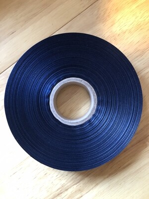 Navy Blue Soft Satin x 50 Meters of Material