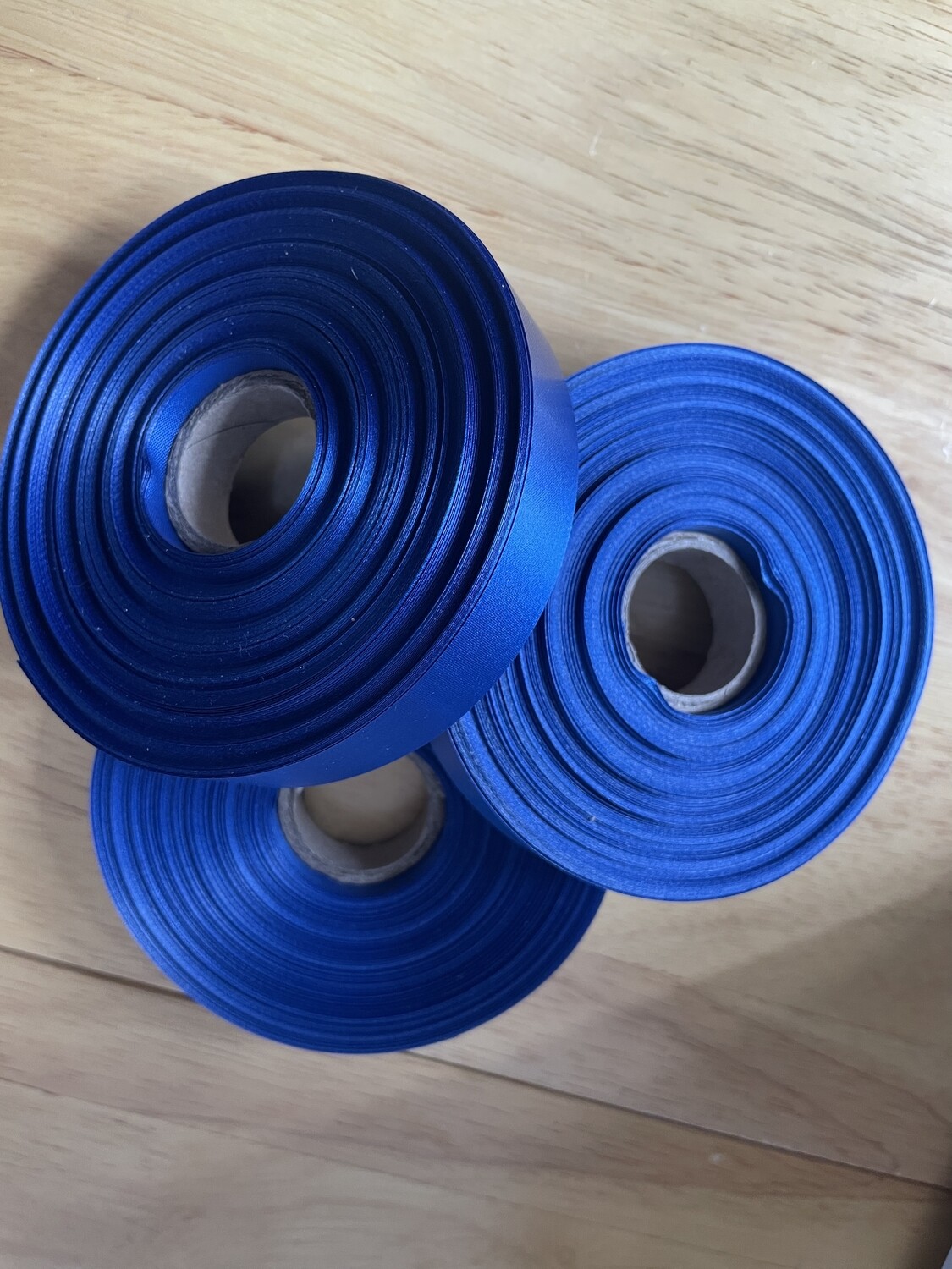 Blue Soft Satin x 50 Meters of Material
