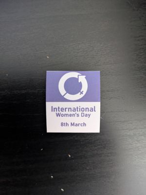 International Women's Day Labels